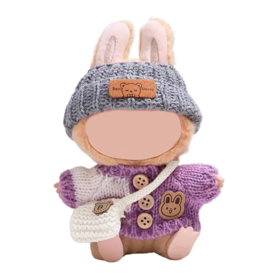 Amazon.co.jp: for Labubu ぬいぐるみ ニット服のみ 着せ替え